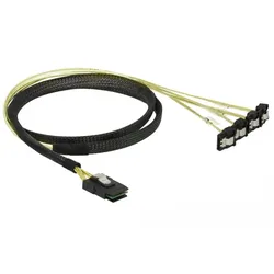 Delock SATA- / SAS-Kabel - SAS 6Gbit/s - Mini SAS (SFF-8087)