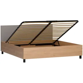Vox Bett SIMPLE 185 x 204,4 cm Eiche grau