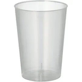 Papstar Plastikbecher 0,1 l Transparent 40 St.