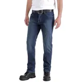 CARHARTT Rugged Flex Relaxed Straight Jeans - Blau - W33/L32