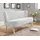 Home Affaire 2-Sitzer HOME AFFAIRE "Campi", silber, B:140cm H:81cm T:67cm, 92% Polyester, 8% Nylon, Sofas, bequemes Küchensofa, frei im Raum stellbar