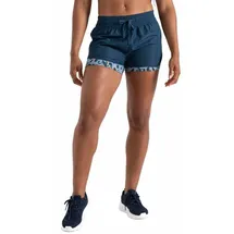 Dare 2b Damen Sprint Up 2-in-1 Wander-Shorts, blau, 38 - 38