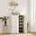 Homcom Schuhschrank 70 x 95 x 33,5 cm 6 Fächer / Weiß hochglanz