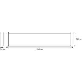 LEDVANCE LED Lichtleiste Office Line 120cm 48 Watt