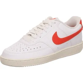 Nike Court Vision Low Next Nature Damen White/Magic Ember/Sail 38