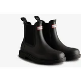 Hunter Commando Chelsea Damen Schwarz 36
