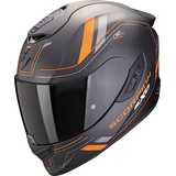 Scorpion Exo-1400 Evo 2 Carbon Air Mirage Helm, schwarz-orange, Größe XS