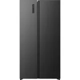 Hisense RS3P558NEFE Kühl-Gefrierkombination/Freistehend/ 544L Gesamtvolumen/ 39dB/ EEK: E/Total No Frost/SuperCool/Big Box/Temperatur Sensor/XXL Türfach/(BxHxT): 91,1 × 178,6 × 61,5 cm/Schwarz