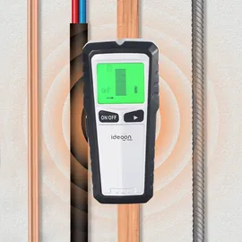 ideoon tools 5-in-1 Ortungsgerät Wandscanner für Holz, Metall & Stromleitungen