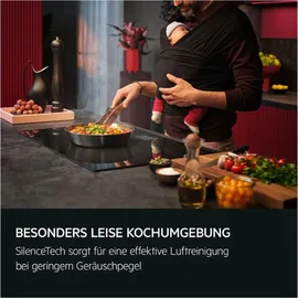 AEG NDV7791SB Wandhaube 90 cm Schwarz