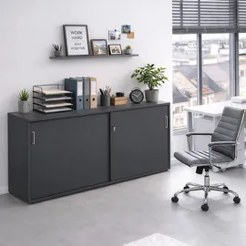 Schildmeyer Serie 1500 Aktenschrank 160,2 x 41 x 84,2 cm grau