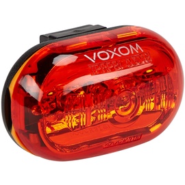 Voxom Fahrradrücklicht LH1 - LED Rücklicht StVZO | schwarz