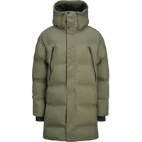 JACK & JONES Alpha Long Steppjacke Braun - M