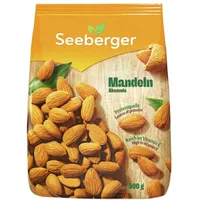 Seeberger Mandeln: Große, knackige Mandelkerne mit einem zart-süßlichen Aroma - reich an Vitamin E & pur im Geschmack - ohne Zusätze, vegan (1 x 500 g)