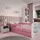 raumhirsch furniture Kinderbett Elefant 80 x 180 cm Holzwerkstoff rosa
