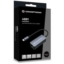 Conceptronic ABBY12GC 2.5G-Ethernet USB 3.2 Gen 1 Adapter