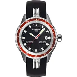 Certina Herren Quarz Kollektion DS Blue Ribbon C007.410.17.051.00 - schwarz,silber - 43mm