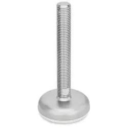 31-120-M30-300-B2-T Edelstahl-Stellfüße, mit Gummiauflage