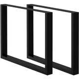 ECD Germany Tischbeine 90 x 72 cm