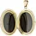 Jobo Medaillon oval 585 Gold Gelbgold