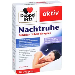 Doppelherz Nachtruhe Baldrian Schlaf-Dragees