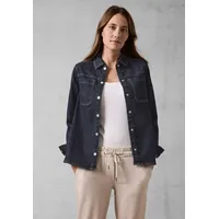 Cecil Jeansbluse, mit Turn-Up Ärmeln Cecil rinsed wash Damen Blusen Brusttaschen