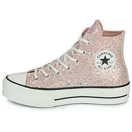 Converse Turnschuhe CHUCK TAYLOR ALL STAR LIFT PLATFORM GLITTER in Rosa, 37