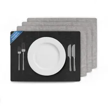 BestLivings Tischset, Hellgrau, Kunststoff, 33x46 cm, Wohntextilien, Tischwäsche, Tischsets