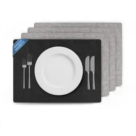 BestLivings Tischset, Hellgrau, Kunststoff, 33x46 cm, Wohntextilien, Tischwäsche, Tischsets