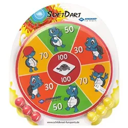 Schildkröt-Funsports - SOFT DART SET inklusive 2x3 Klett-Bälle