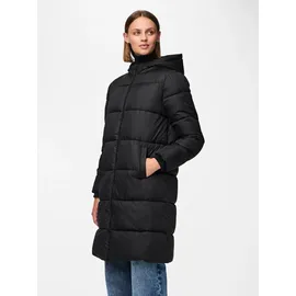 Pieces Steppmantel "Pcbee" in schwarz, - S