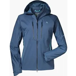 SCHÖFFEL Damen Softshelljacke 3L Jacket Charleroi, blue indigo, 36