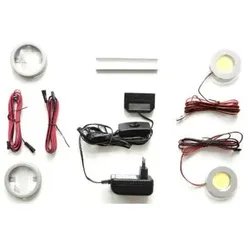 MCA Beleuchtung 2-er Set LED Power Spot 006112ZB