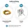 ledscom.de FABI 2er Pack rund gold
