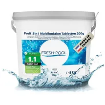 fresh-pool Profi 5in1 Multifunktion Tabletten 200g 5 kg