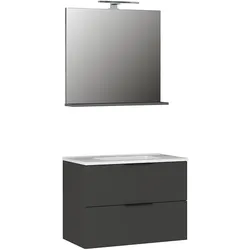MID.YOU Badmöbel-Set CRANDON - B/H/T ca. 81,00x200,00x47,00
