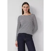 S.Oliver T-Shirt - blau|weiß - 46