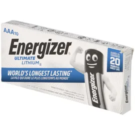 Energizer Ultimate Batterie Lithium AAA 10 St.