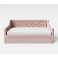 phoenix group Tagesbett Princess, Schlafsofa mit Auszug, gepolstert, Samt