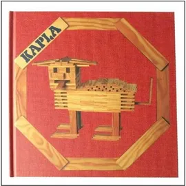 Kapla Buch Nr. 1 Tiere und verschiedene Konstruktionen (rot)