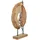 Gilde Skulptur Hoch Hinaus, Deko Figur Naturfarben, Metall Mangoholz Statue Wohnzimmer, Büro Dekoration H. 36 cm x B. 35 cm - Geschenk Moderne Skulpturen, Klettern, Bergsteigen, Kletterer