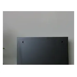 VCM ebuy24 Schuhschrank Pisa 8 Klappen Metall schwarz.