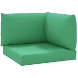 vidaXL Palettenkissen 3-tlg. grün