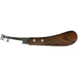 Kruuse Hufmesser, breite Klinge, doppelseitig