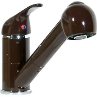 Wagner Spütischarmatur Einhebelmischer Dunkelbraun