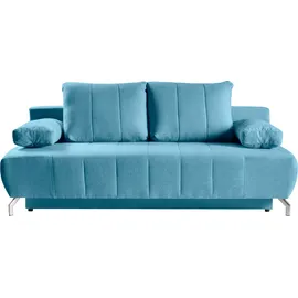 werk2 Schlafcouch Polyester 2-Sitzer Blau