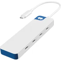 Hyper HyperDrive Flex 4 Port USB-C Hub weiß/blau