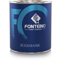 Fonteino Bodenfarbe Bodenbeschichtung Betonfarbe Betonbodenfarbe Kellerboden, geruchsarm - Rapsgelb 750ml