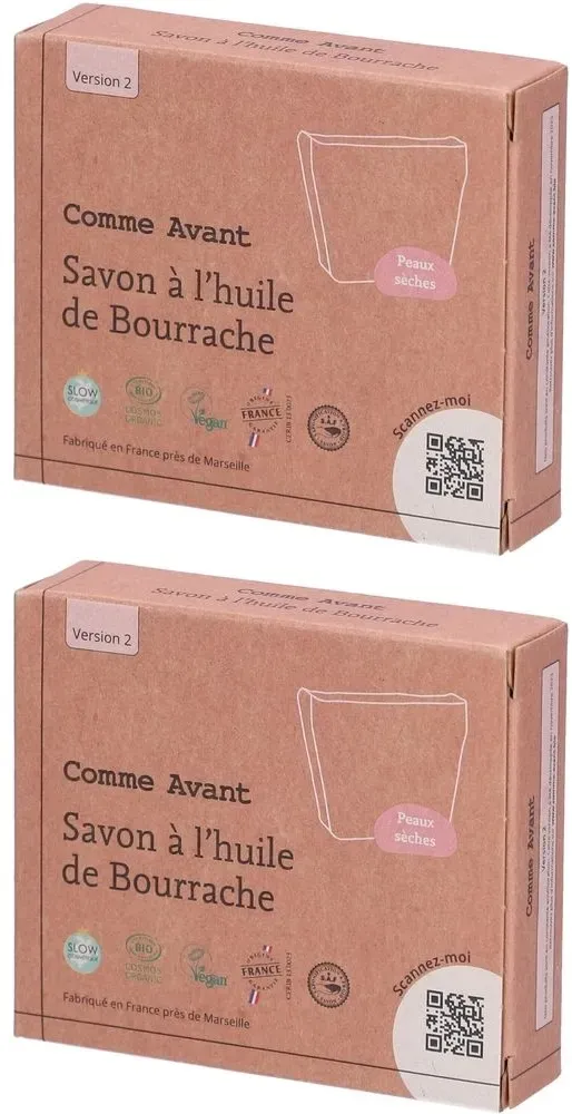 Comme Avant Borage Zeep 2x100 g Zeep