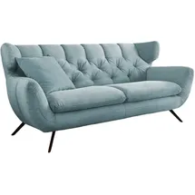 KAWOLA 2-Sitzer Charme Cord hellblau